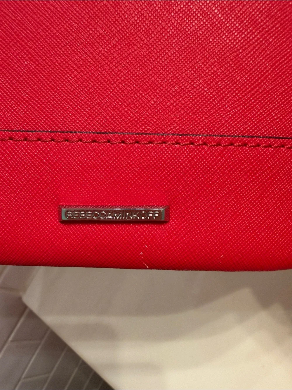 Rebecca Minkoff Red Envelope Clutch- like new